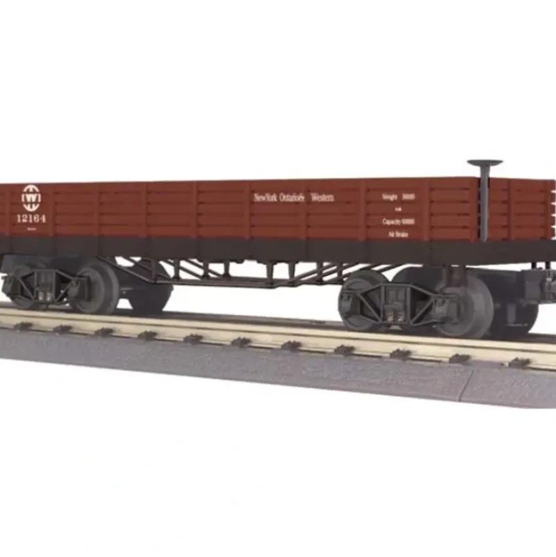 Trains*MTH 30-72055 O Gauge New York Ontario & Western 19th Century Gondola Car #12164 - Model Train Junction: Quality Parts and Art Supplies