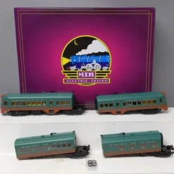 Trains*MTH 20-2783-1 O Gauge North Shore Line 4 Car Electroliner Set w/PS2 - Model Train Junction: Quality Parts and Art Supplies