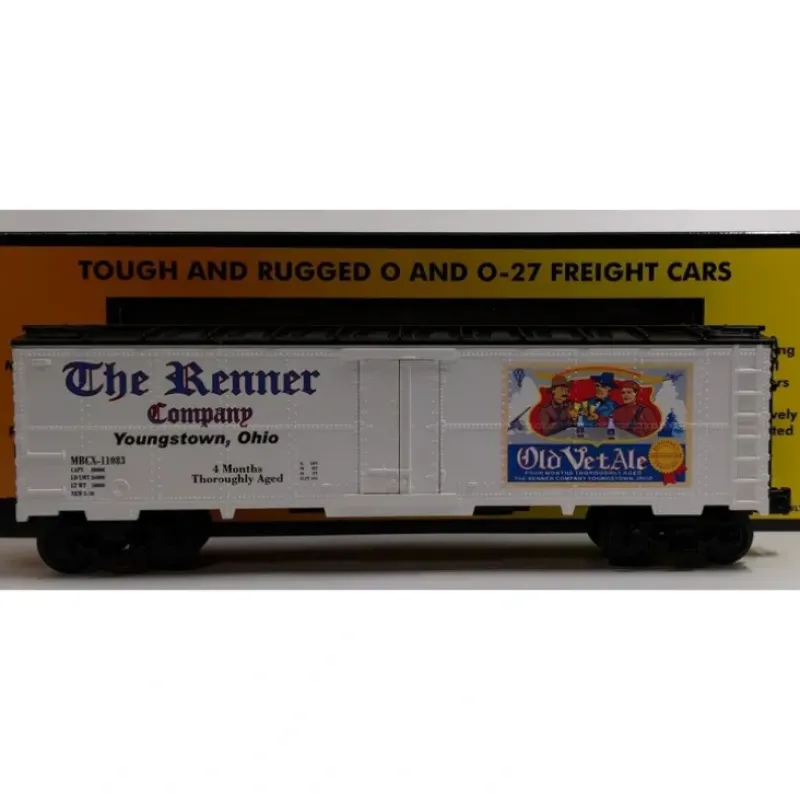 Trains*MTH 30-78049 O Gauge Old Vet Ale Modern Reefer Car #11083 - Model Train Junction: Quality Parts and Art Supplies