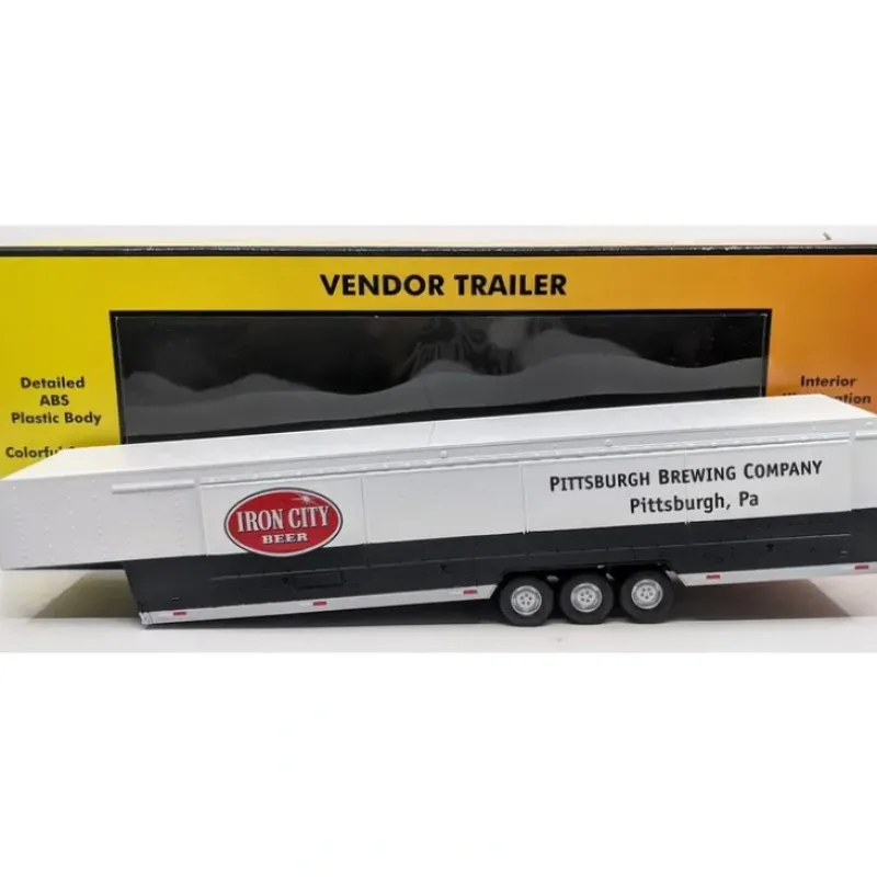 Trains*MTH 30-50050 O Gauge Pittsburgh Brewing Co. Vendor Trailer - Model Train Junction: Quality Parts and Art Supplies