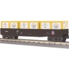 Trains*MTH 30-72013 O Gauge Pittsburgh Steelers Gondola Car w/Crates - Model Train Junction: Quality Parts and Art Supplies
