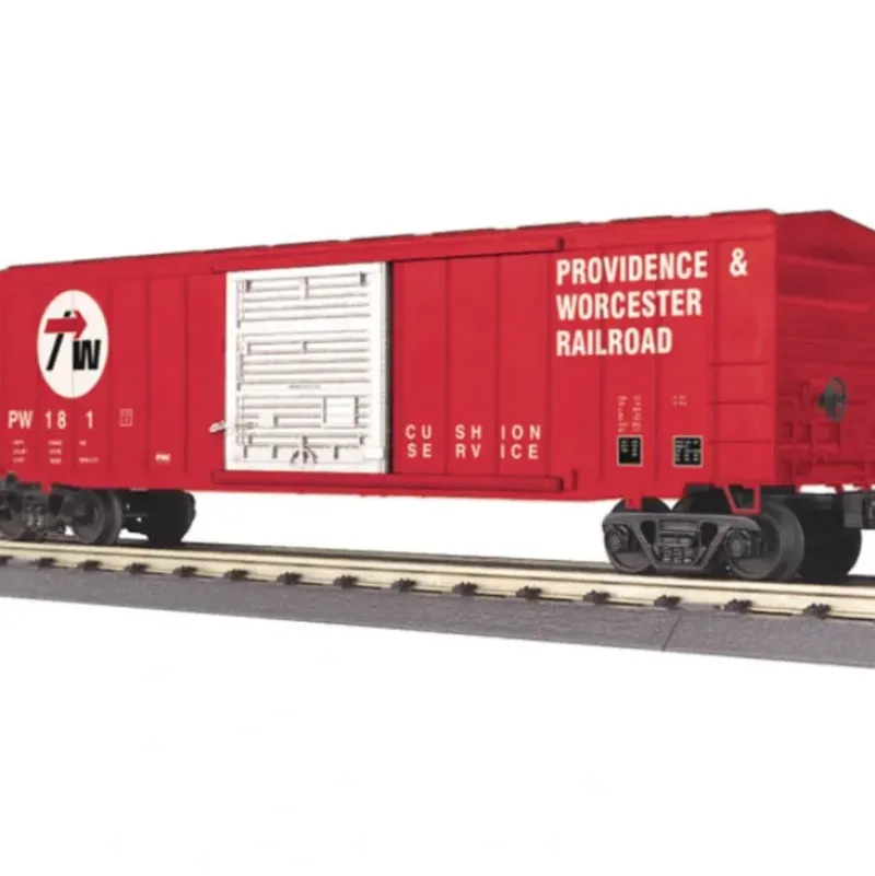 Trains*MTH 30-74630 O Gauge Providence & Worcester 50' Modern Boxcar #181 - Model Train Junction: Quality Parts and Art Supplies