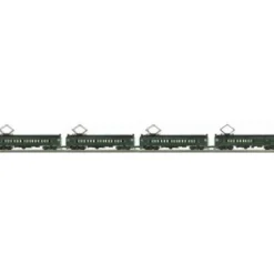Trains*MTH 30-2650-1 O Gauge Reading MU4-Car Passenger Set w/Proto-Sound 2.0 - Model Train Junction: Quality Parts and Art Supplies
