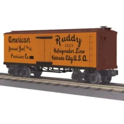 Trains*MTH 30-78114 O Gauge Ruddy Refrigerator Line 19th Century Reefer Car #1123 - Model Train Junction: Quality Parts and Art Supplies