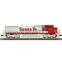 Trains*MTH 30-20003-1 O Gauge Santa Fe C40-8W Diesel Locomotive W/ PS 2.0 - Model Train Junction: Quality Parts and Art Supplies