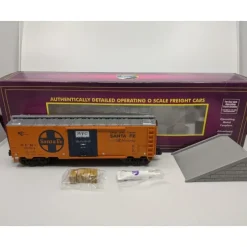 Trains*MTH 20-94022 O Gauge Santa Fe Operating Reefer Car #35894 w/ Unloading Ramp - Model Train Junction: Quality Parts and Art Supplies