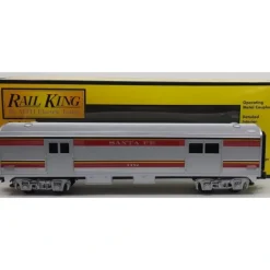 Trains*MTH 30-6103-1 O Gauge Santa Fe Streamlined Baggage Car #3482 LN/Box - Model Train Junction: Quality Parts and Art Supplies