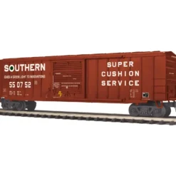 Trains*MTH 20-93457 O Gauge Southern 50' Box Car #550752 LN/Box - Model Train Junction: Quality Parts and Art Supplies