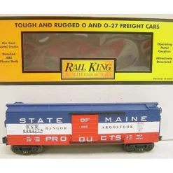 Trains*MTH 30-7473 O Gauge State of Maine Boxcar - Model Train Junction: Quality Parts and Art Supplies
