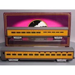 Trains*MTH 20-6510 O Gauge Union Pacific 70' Aluminum Sleeper/Diner Passenger Car Set NIB - Model Train Junction: Quality Parts and Art Supplies