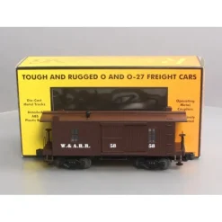 Trains*MTH 30-7724 O Gauge W.A.R.R. 19th Century Woodsided Caboose #58 NIB - Model Train Junction: Quality Parts and Art Supplies