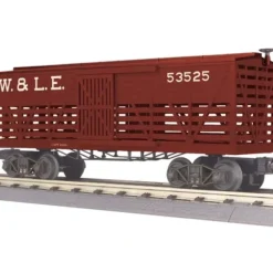 Trains*MTH 30-7180 O Gauge Wheeling & Lake Erie 19th Century Stock Car #53525 - Model Train Junction: Quality Parts and Art Supplies