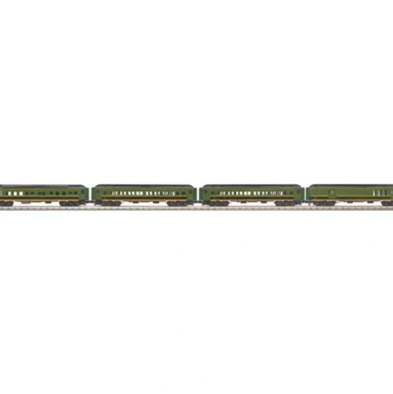 Trains*MTH 30-69070 O Grand Trunk Western 60' Madison Passenger Car Set (Set of 4) - Model Train Junction: Quality Parts and Art Supplies