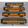 Trains*MTH 30-67530 O Great Northern 60' Streamlined Passenger Car Set (Set of 4) - Model Train Junction: Quality Parts and Art Supplies