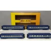 Trains*MTH 30-69109 O Jersey Central 60' Madison Passenger Car Set (Set of 4) - Model Train Junction: Quality Parts and Art Supplies