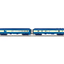 Trains*MTH 30-69110 O Jersey Central Combine/Diner Passenger Car Set (Set of 2) - Model Train Junction: Quality Parts and Art Supplies