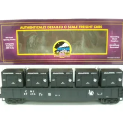 Trains*MTH 20-98069 O Jersey Central Gondola Car with LCL Containers #89456 - Model Train Junction: Quality Parts and Art Supplies