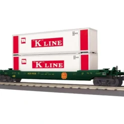 Trains*MTH 30-76371 O Kansas City Southern Husky Stack Car #9028 - Model Train Junction: Quality Parts and Art Supplies
