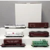 Trains*MTH 20-90030 O Lehigh Valley Premier Freight Cars (Set of 6) EX/Box - Model Train Junction: Quality Parts and Art Supplies