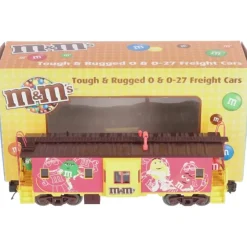 Trains*MTH 30-77173 O M&Ms Bay Window Caboose - Model Train Junction: Quality Parts and Art Supplies