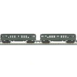 Trains*MTH 30-2757-3 O Metropolitan LO-V 2-Car Subway Add-on Set Non-Powered (Set of 2) - Model Train Junction: Quality Parts and Art Supplies