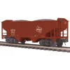 Trains*MTH 20-97711 O Milwauke Road Premier 2-Bay Offset Hopper Car Set (Set of 2) - Model Train Junction: Quality Parts and Art Supplies