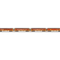 Trains*MTH 30-69139 O Milwaukee Road 60' Madison Passenger Car Set (Set of 4) - Model Train Junction: Quality Parts and Art Supplies