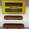 Trains*MTH 30-69140 O Milwaukee Road RailKing 60' Madison Combo/Diner Set (Set of 2) - Model Train Junction: Quality Parts and Art Supplies