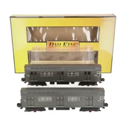 Trains*MTH 30-2446-3 O MTA World's Fair R-26 Subway Add-On Non Powered Set (Set of 2) EX/Box - Model Train Junction: Quality Parts and Art Supplies