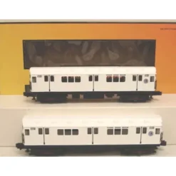 Trains*MTH 30-2372-3 O MTA World's Fair R-12 Subway Add-On Non Powered Set (Set of 2) - Model Train Junction: Quality Parts and Art Supplies