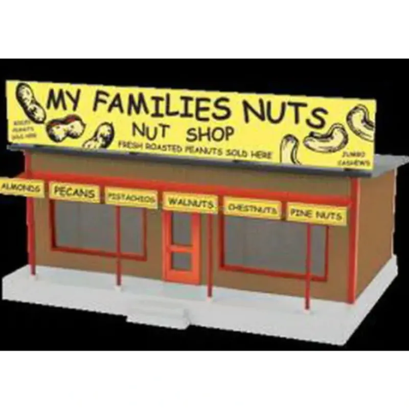 Trains*MTH 30-90398 O My Family's Nuts - Nut Shop Road Side Stand - Model Train Junction: Quality Parts and Art Supplies