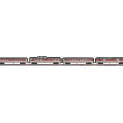 Trains*MTH 30-67462 O New Haven 60 Streamlined ABS Passenger Car Set (Set of 4) - Model Train Junction: Quality Parts and Art Supplies