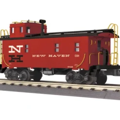 Trains*MTH 30-77184 O New Haven RailKing Offset Steel Caboose Car #C584 - Model Train Junction: Quality Parts and Art Supplies