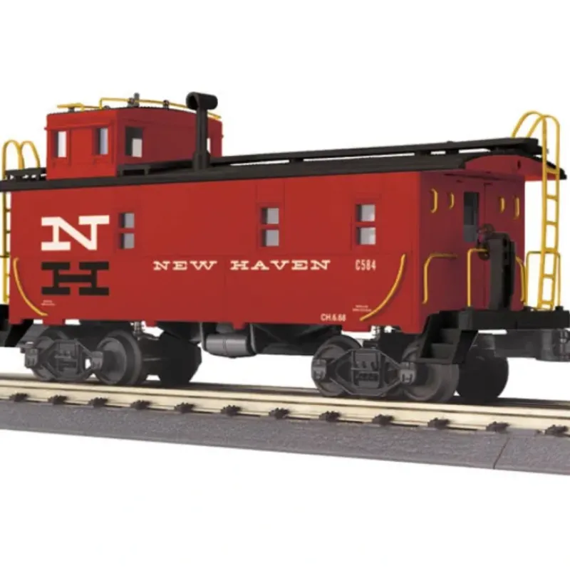 Trains*MTH 30-77184 O New Haven RailKing Offset Steel Caboose Car #C584 - Model Train Junction: Quality Parts and Art Supplies