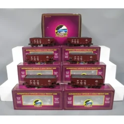 Trains*MTH 20-90455 O New York Centra Fish Belly Hopper Car Set (Set of 6) - Model Train Junction: Quality Parts and Art Supplies