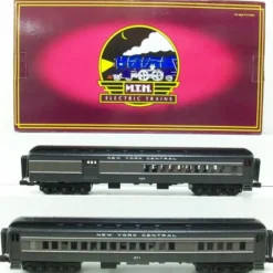 Trains*MTH 20-4195 O New York Central 70 Madison Comb/Din Passenger Car Set (Set of 2) - Model Train Junction: Quality Parts and Art Supplies