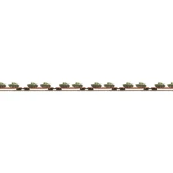 Trains*MTH 20-90427 O New York Central 60 Flat Car Set w/Sherman Tank Load (Set of 6) - Model Train Junction: Quality Parts and Art Supplies