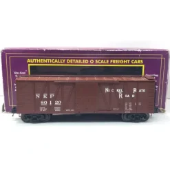 Trains*MTH 20-93536 O Nickel Plate Road 40' USRA Single Sheathed Box Car #80120 - Model Train Junction: Quality Parts and Art Supplies