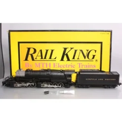 Trains*MTH 30-1163-0 O Norfolk & Western 2-8-8-2 Y6b Steam Engine #2195 with LocoSound LN/Box - Model Train Junction: Quality Parts and Art Supplies