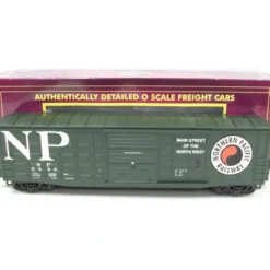 Trains*MTH 20-93339 O Northern Pacific 50' Waffle Box Car #5446 LN/Box - Model Train Junction: Quality Parts and Art Supplies
