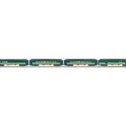 Trains*MTH 30-69142 O Northern Pacific 60' Madison Passenger Car Set (Set of 4) - Model Train Junction: Quality Parts and Art Supplies