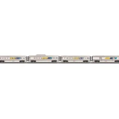 Trains*MTH 30-67406 O Ontario Northland 60 Streamlined ABS Passenger Set (Set of 4) - Model Train Junction: Quality Parts and Art Supplies