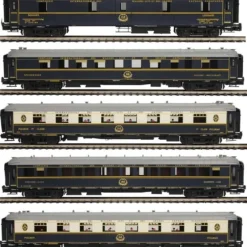Trains*MTH 20-60004-2 O Orient Express Premier 2-Rail Passenger Car Set (Set of 5) - Model Train Junction: Quality Parts and Art Supplies
