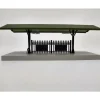 Trains*MTH 30-90315 O Passenger Station Platform Gray w/Green Roof LN - Model Train Junction: Quality Parts and Art Supplies