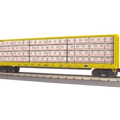 Trains*MTH 30-76593 O Pittsburgh & Lake Erie Center IBeam Flat Car #10255 LN/Box - Model Train Junction: Quality Parts and Art Supplies
