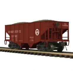 Trains*MTH 20-97243 O PRR 2-Bay Fish Belly Hopper Car #748630 - Model Train Junction: Quality Parts and Art Supplies