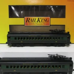 Trains*MTH 30-2650-3 O Reading MU Passenger Add-On Car Set (Set of 2) - Model Train Junction: Quality Parts and Art Supplies