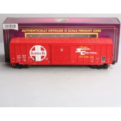 Trains*MTH 20-93393 O Santa Fe 50 Boxcar #15879 - Model Train Junction: Quality Parts and Art Supplies