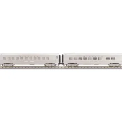 Trains*MTH 30-67527 O Santa Fe 60' Streamlined Sleeper/Diner Set (Set of 2) - Model Train Junction: Quality Parts and Art Supplies