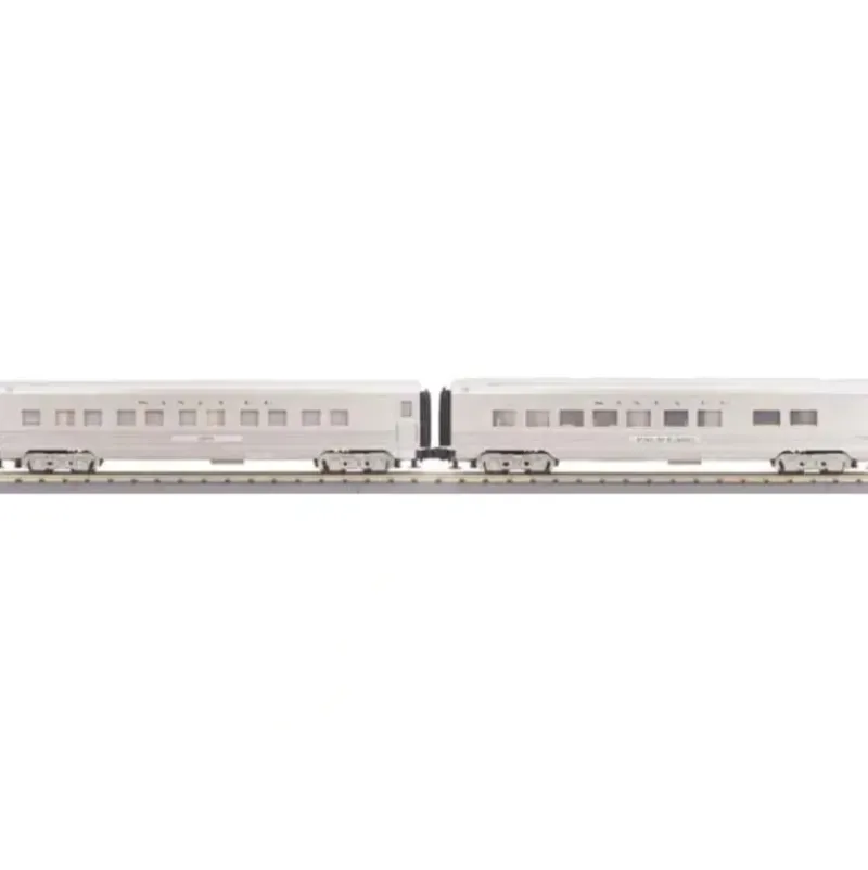 Trains*MTH 30-67527 O Santa Fe 60' Streamlined Sleeper/Diner Set (Set of 2) - Model Train Junction: Quality Parts and Art Supplies